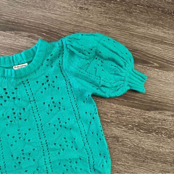 For Love And Lemons Brooke Pointelle Sweater - Picture 3 of 9